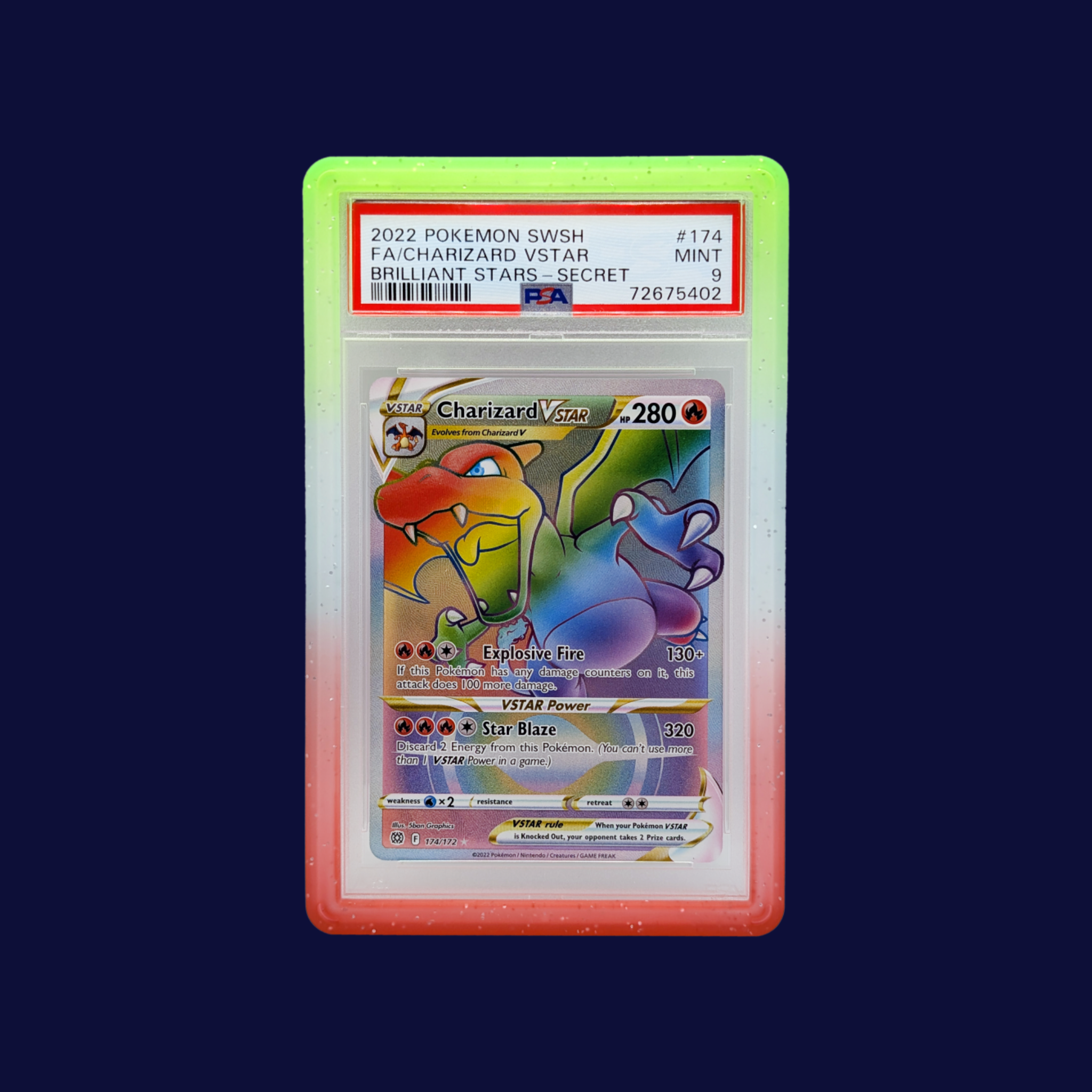 Hobby Defense PSA Gradient Slab Bumpers