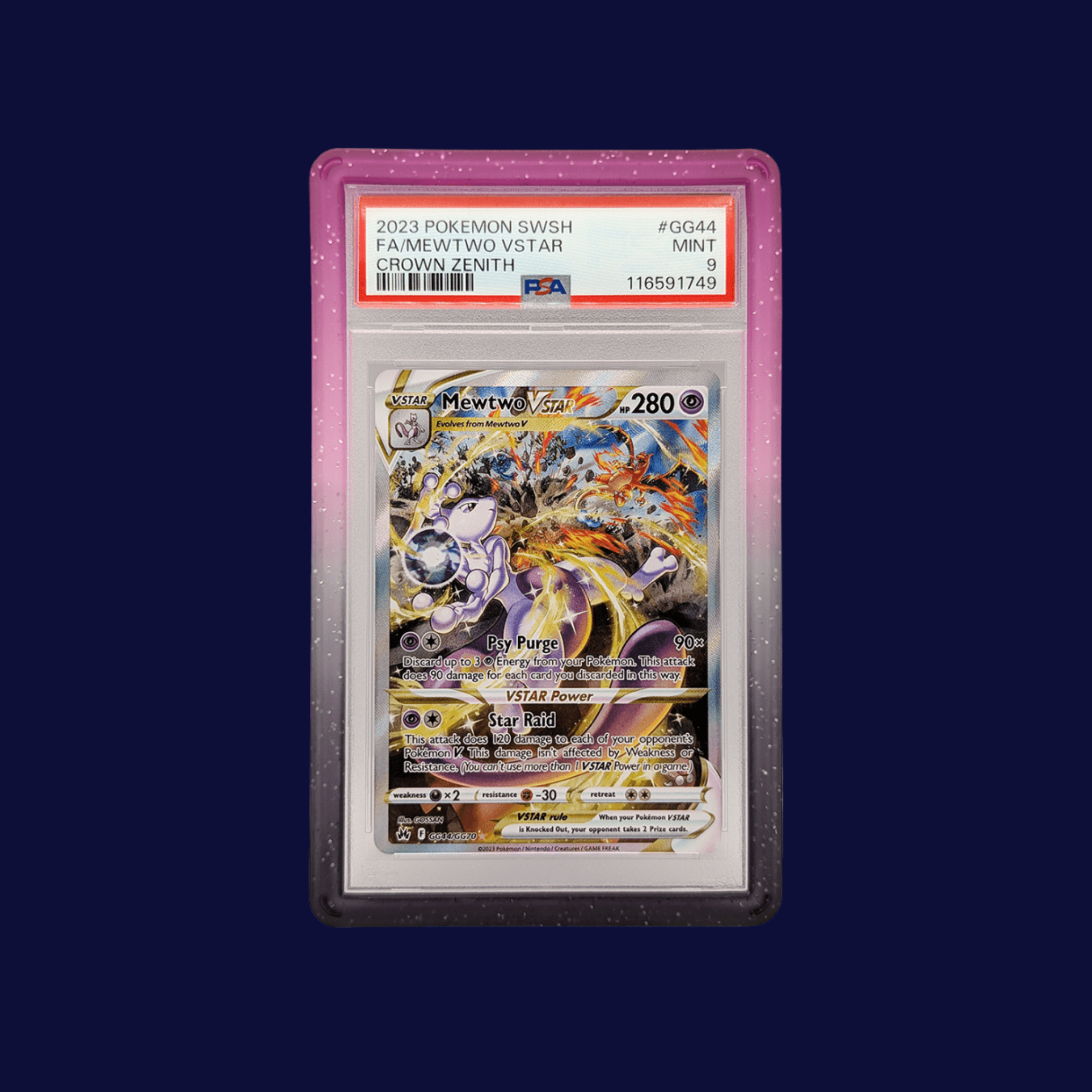 Hobby Defense PSA Gradient Slab Bumpers