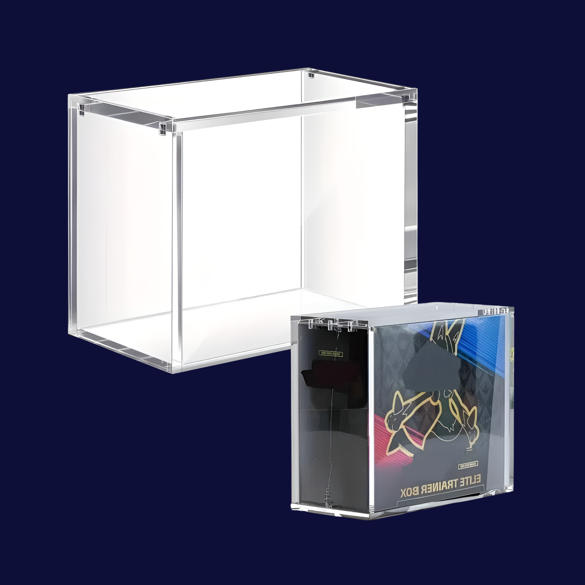 Hobby Defense  ETB Stackable Acrylic Case
